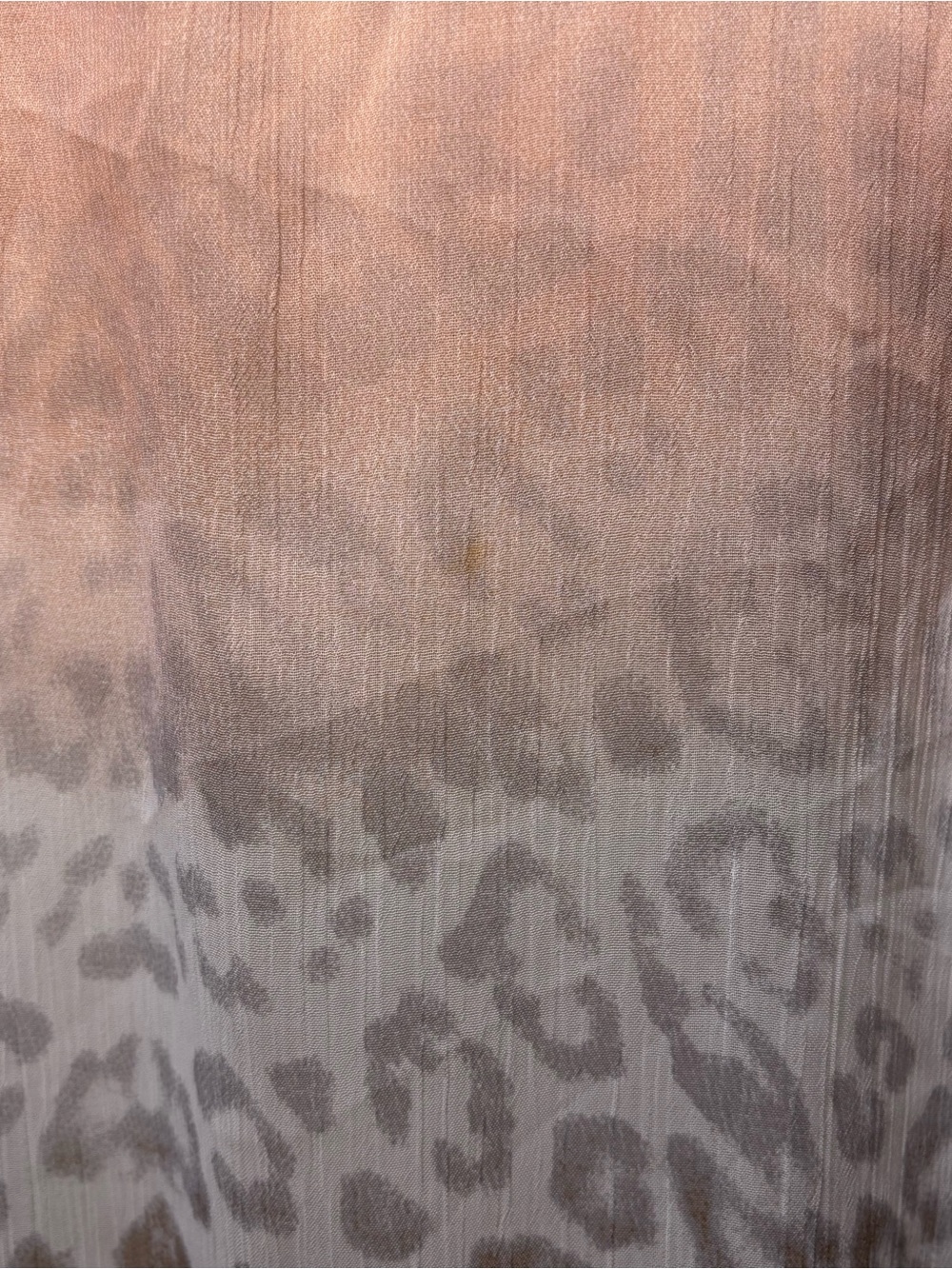 Chico's Animal Print Sequin Top Size 3 = XL - Picture 9 of 9
